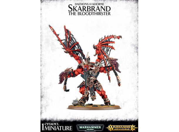 Blades of Khorne Skarbrand Bloodthirster Warhammer Age of Sigmar 
